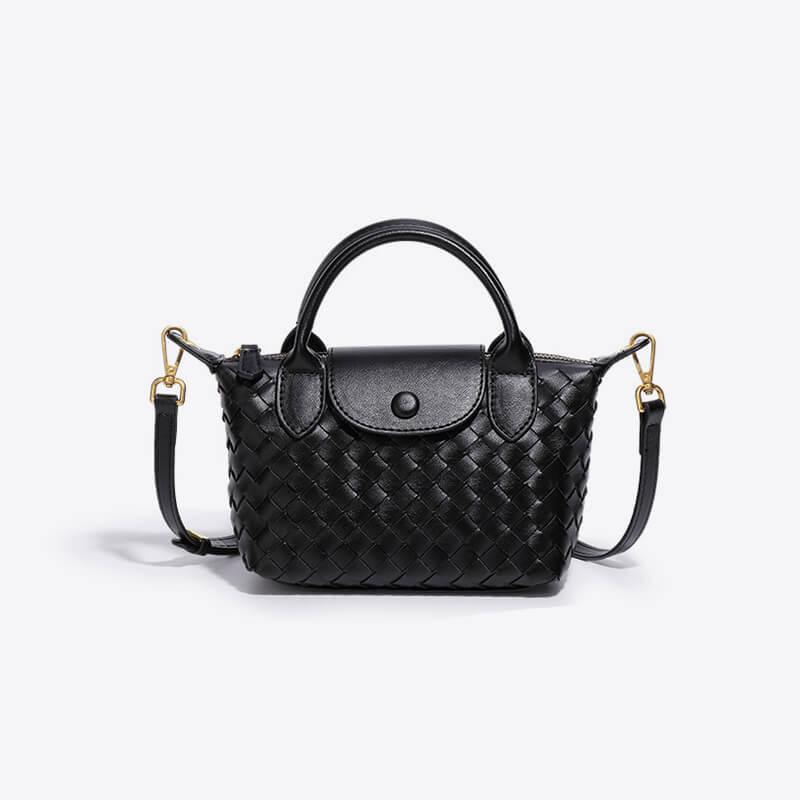 Kenia Woven mini crossbody bag - Laluva