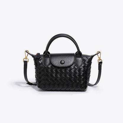 Kenia Woven mini crossbody bag - Laluva