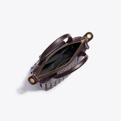 Kenia Woven mini crossbody bag - Laluva