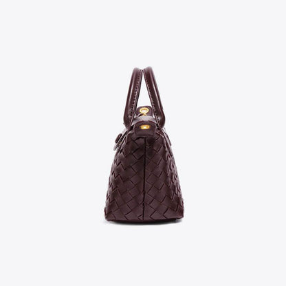 Kenia Woven mini crossbody bag - Laluva