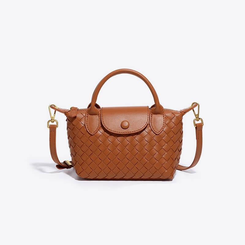 Kenia Woven mini crossbody bag - Laluva