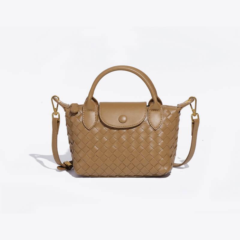 Kenia Woven mini crossbody bag - Laluva