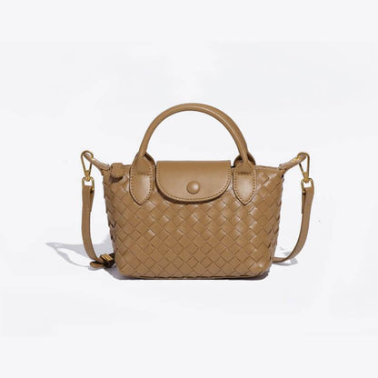 Kenia Woven mini crossbody bag - Laluva