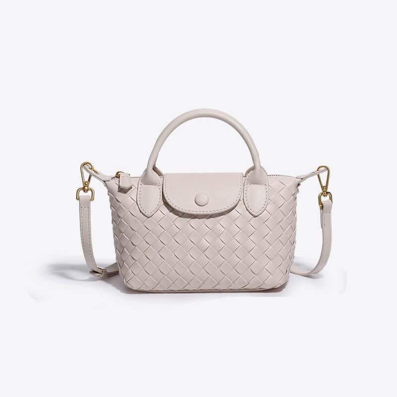 Kenia Woven mini crossbody bag - Laluva