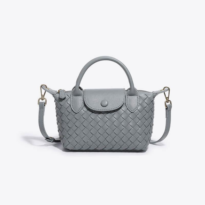 Kenia Woven mini crossbody bag - Laluva