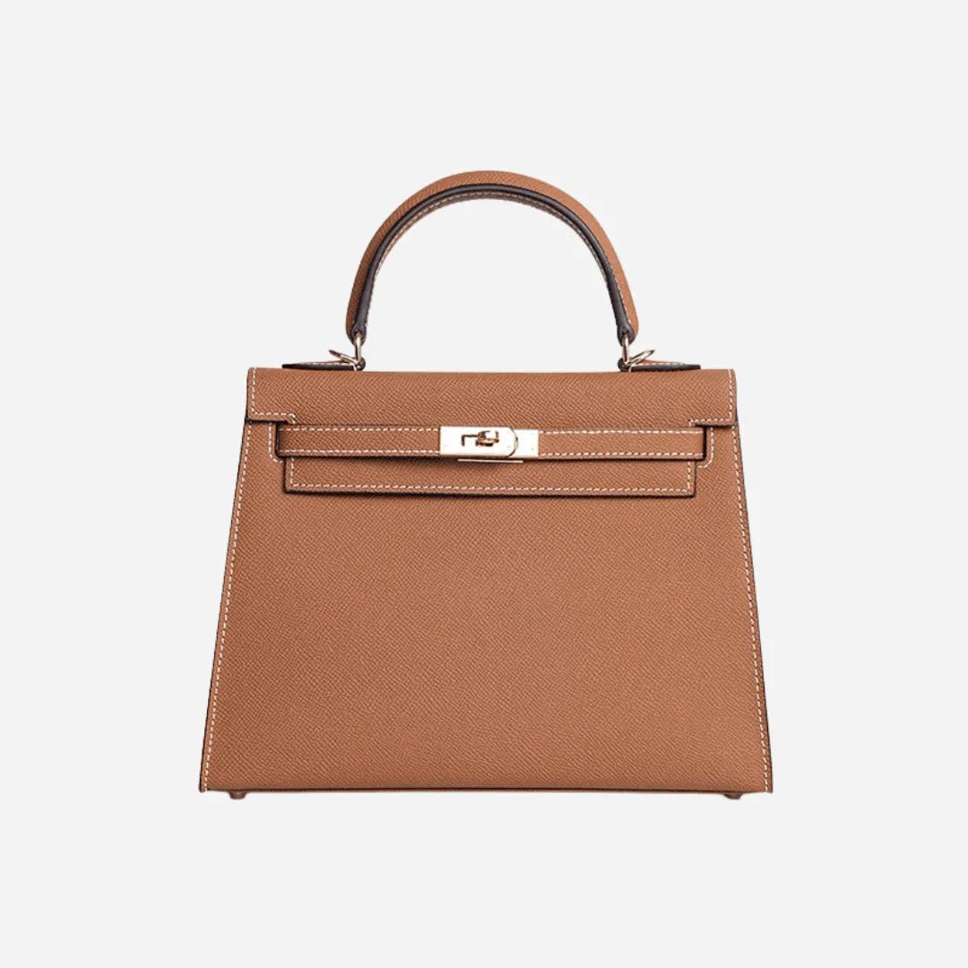 LALUVA - Kally Leather Bag Brown - Laluva