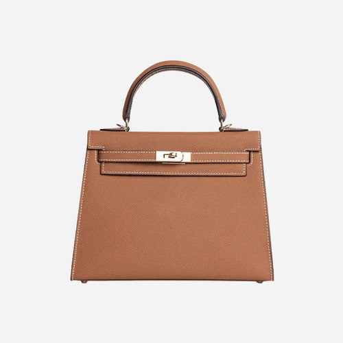 LALUVA - Kally Leather Bag Brown - Laluva