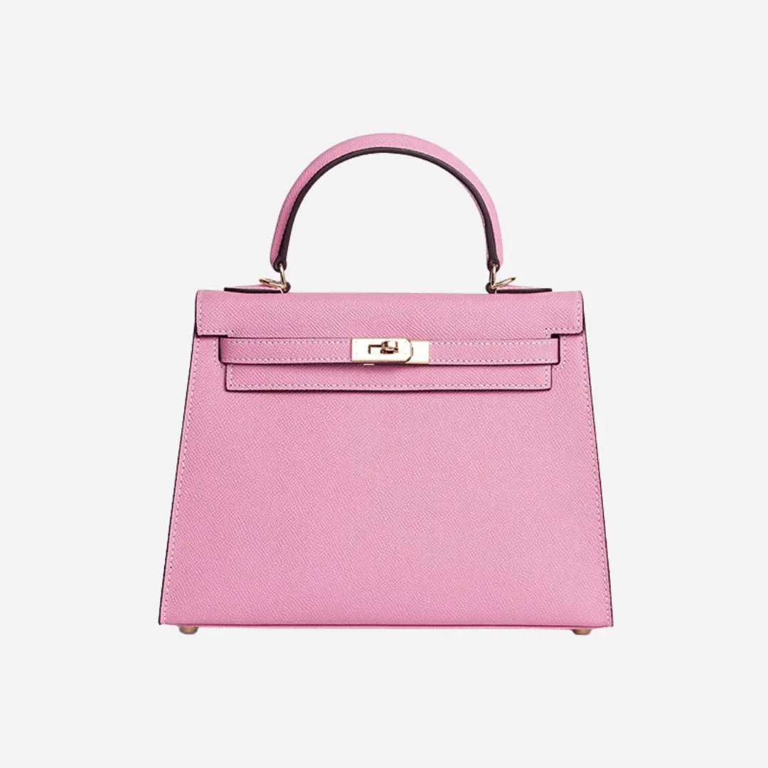 LALUVA - Kally Leather Bag Pink - Laluva