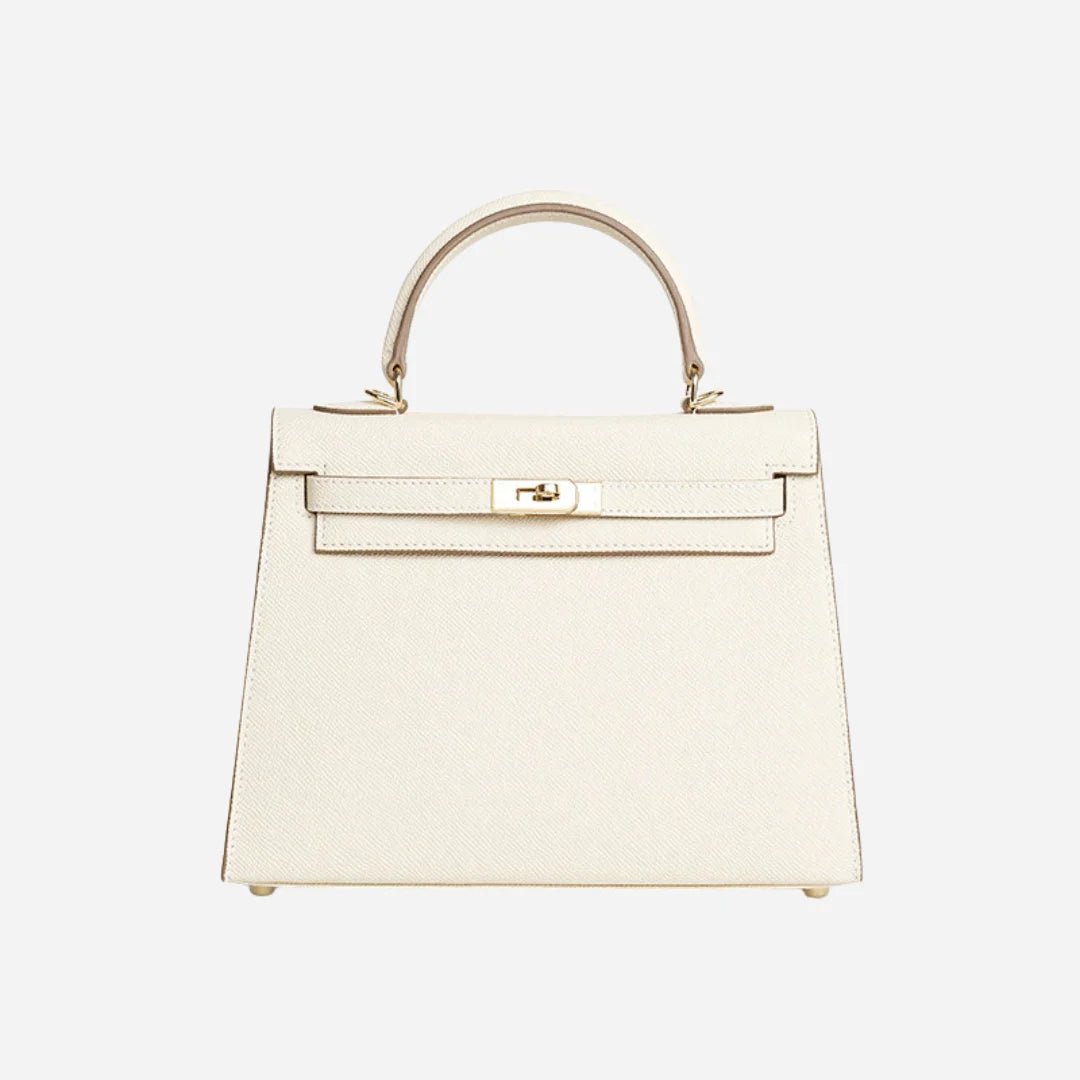 LALUVA - Kally Leather Bag White - Laluva