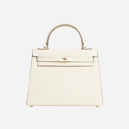LALUVA - Kally Leather Bag White - Laluva