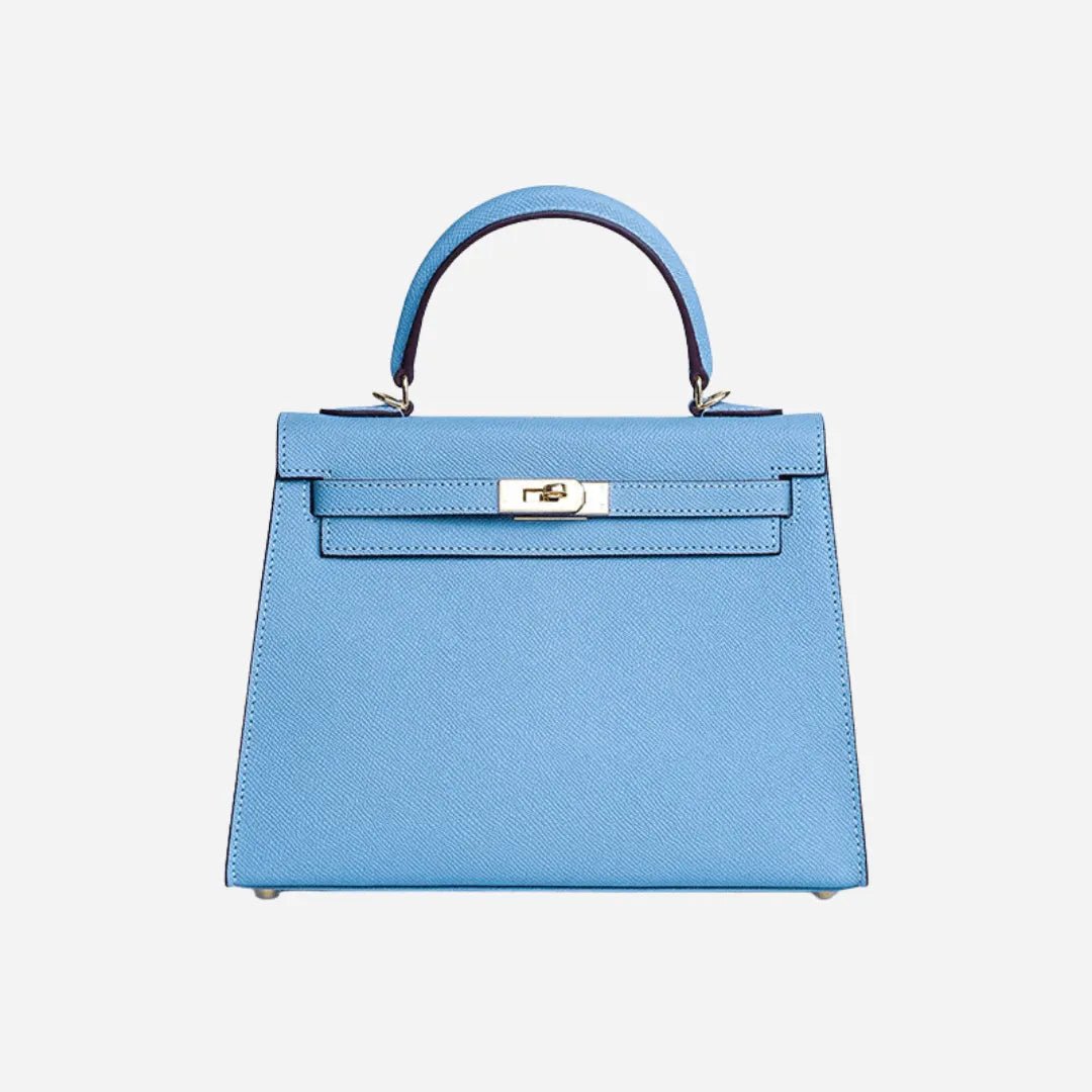 LALUVA - Kally Leather Bag Cyan - Laluva