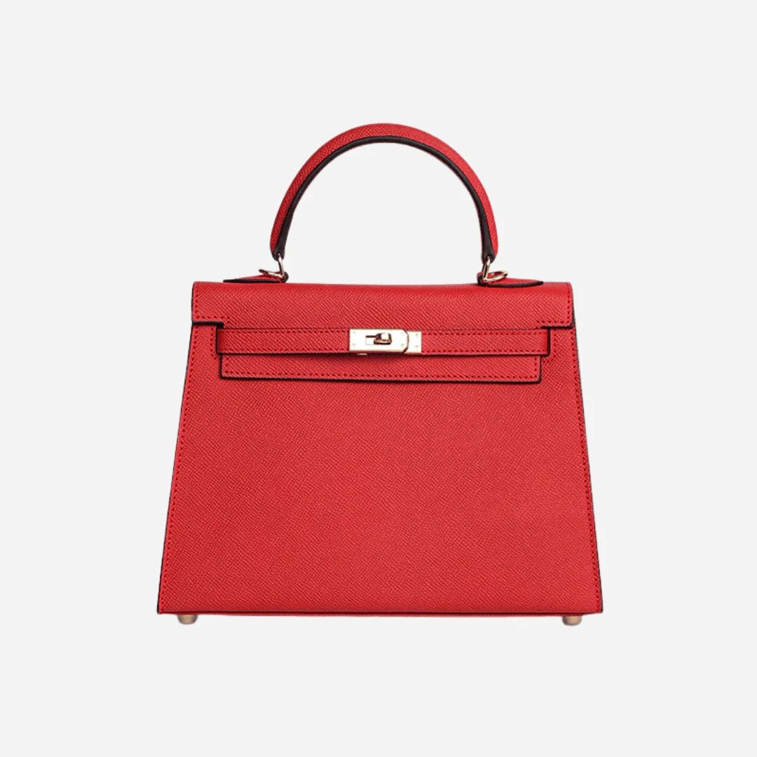 LALUVA - Kally Leather Bag Red - Laluva