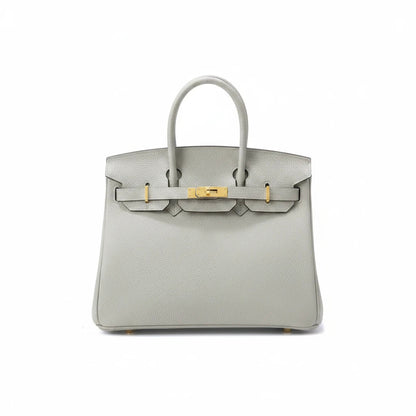 LALUVA Warkin Bags Genuine Leather Pearl Ash
