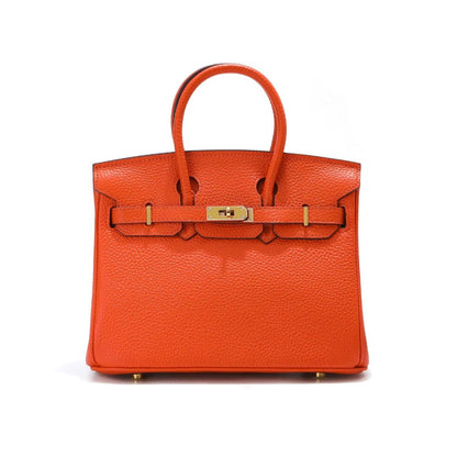 LALUVA Warkin Bags Genuine Leather Orange