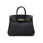 LALUVA Warkin Bags Genuine Leather Black