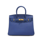 LALUVA Warkin Bags Genuine Leather Navy