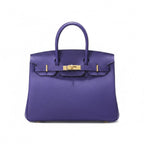 LALUVA Warkin Bags Genuine Leather Purple