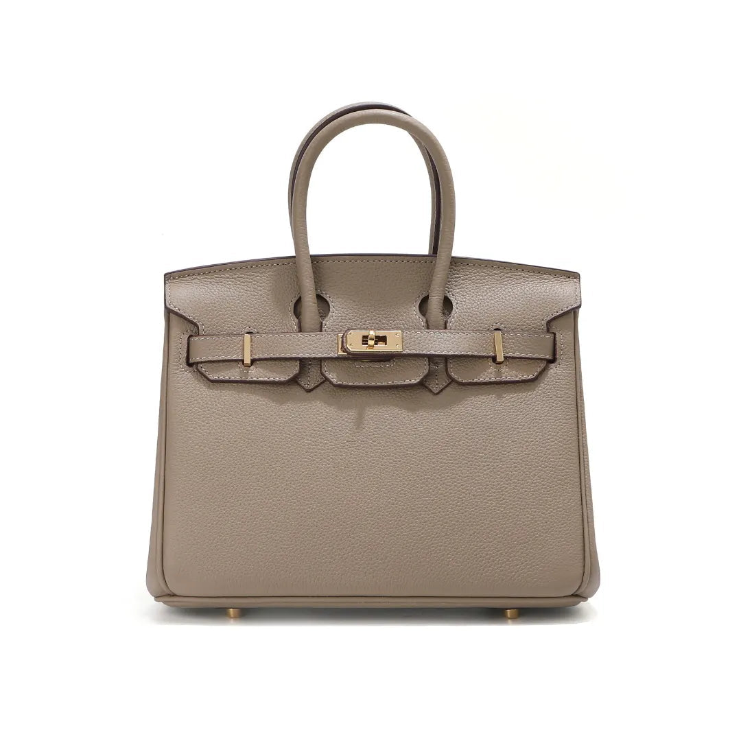 LALUVA Warkin Bags Genuine Leather Grey