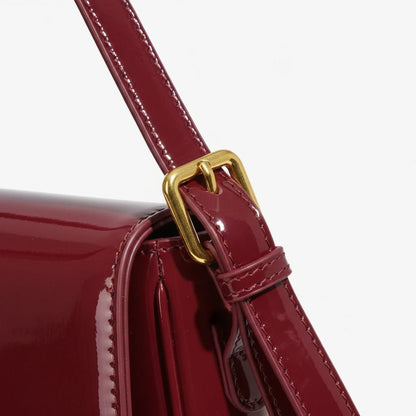 Lexi Crossbody Bag Glossy Red - Laluva