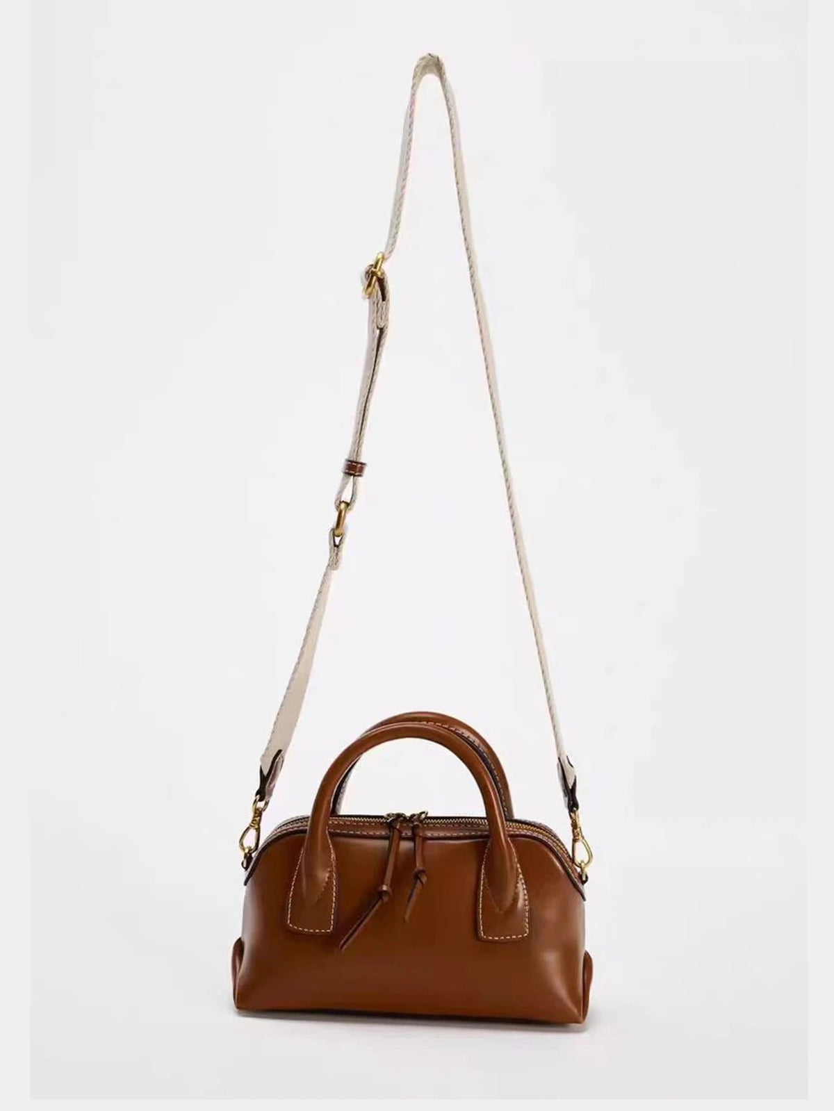 Lily Mini Bowling Top-Handle Bag - Laluva