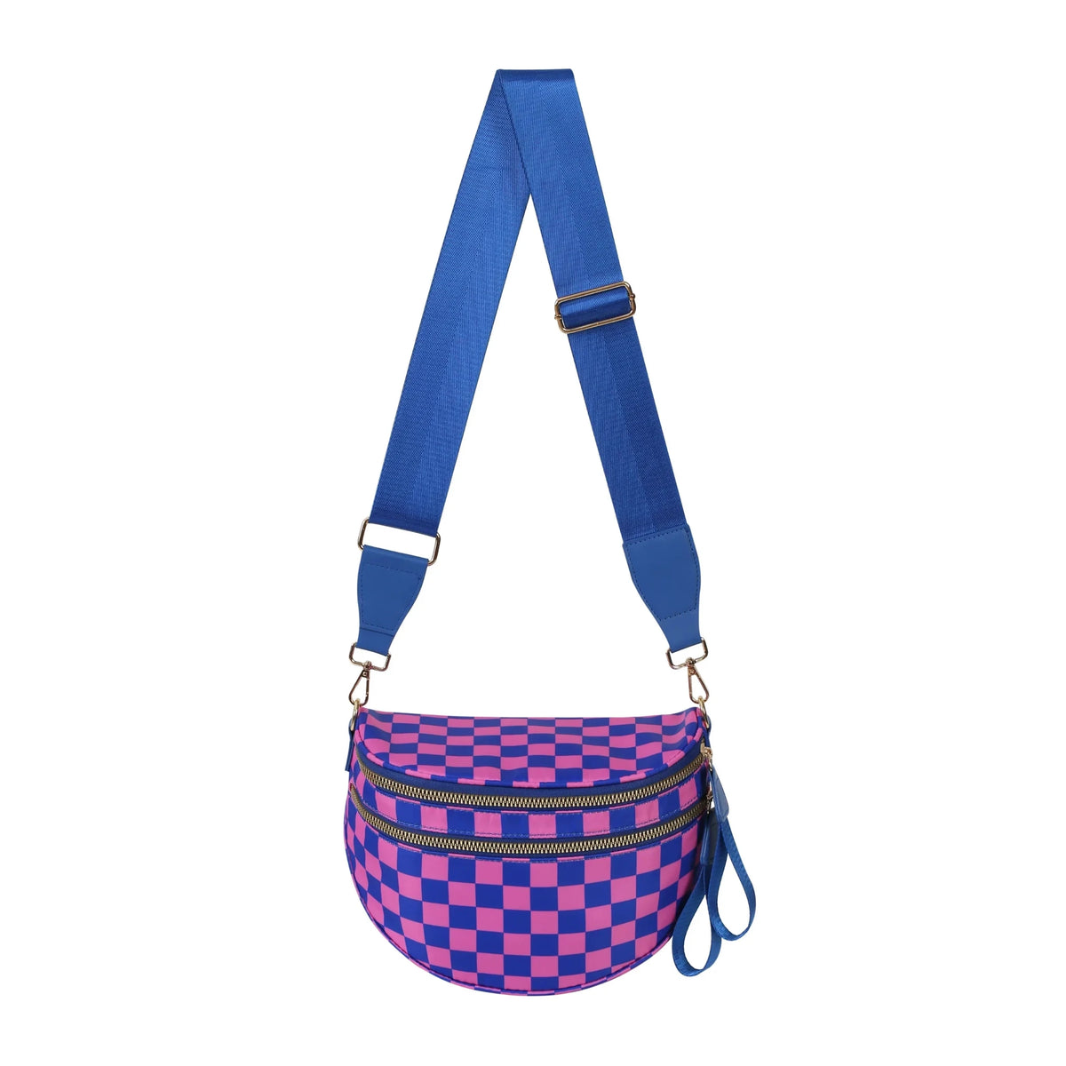 Lumi Bum Bag (Checkered) - Laluva
