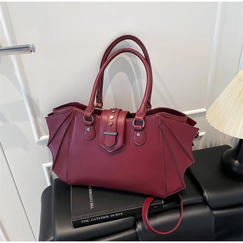 Luna Bat-Wing Gothic Tote Bag - Laluva