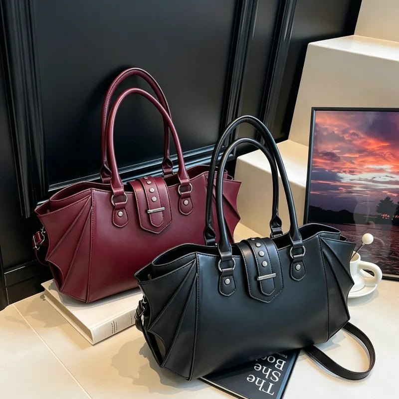 Luna Bat-Wing Gothic Tote Bag - Laluva