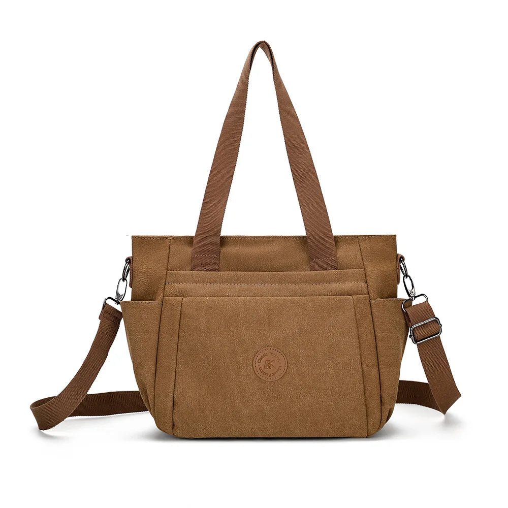 Marlow Zip Pocket Tote - Laluva