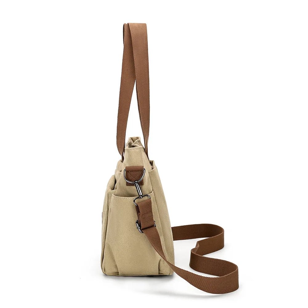 Marlow Zip Pocket Tote - Laluva
