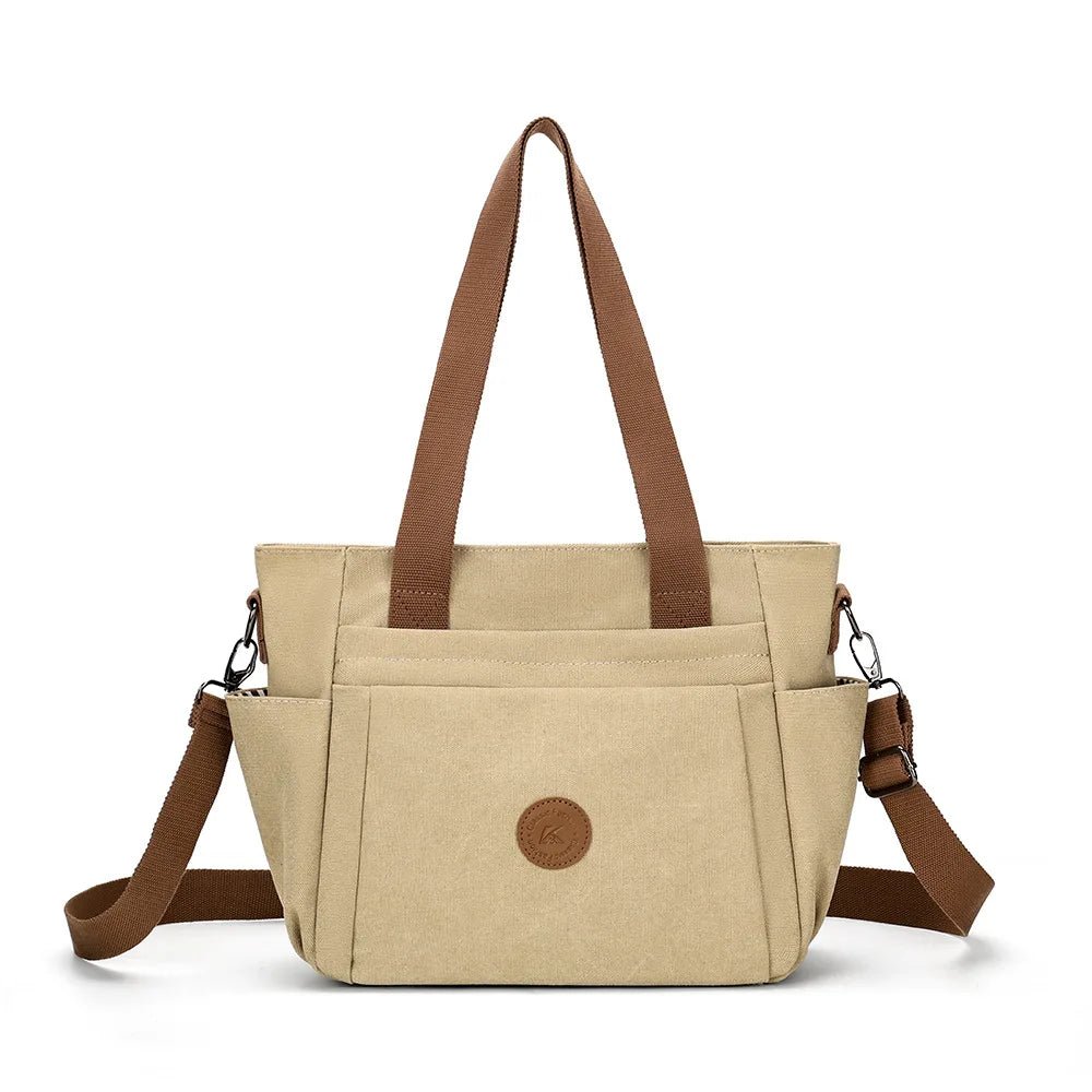 Marlow Zip Pocket Tote - Laluva