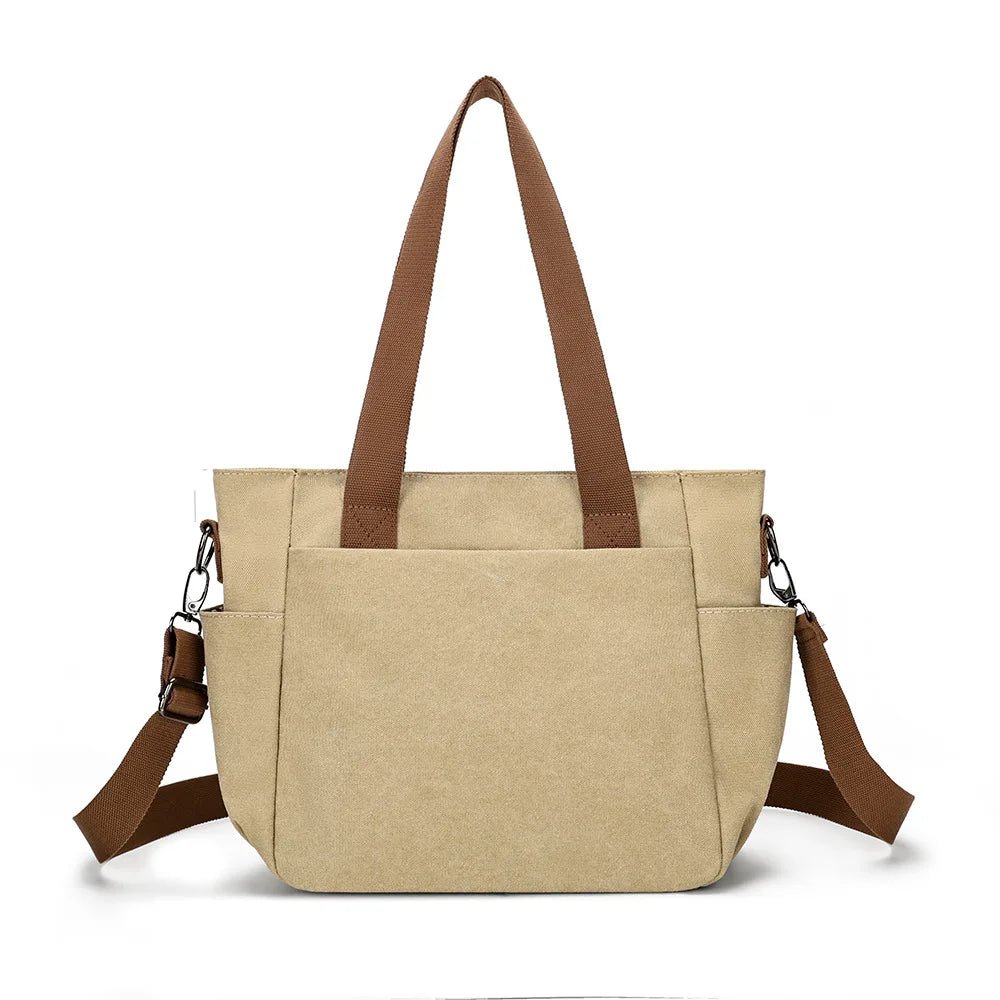 Marlow Zip Pocket Tote - Laluva