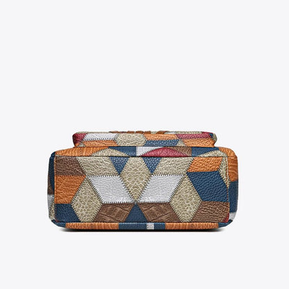 Marry Patchwork crossbody handbag - Laluva
