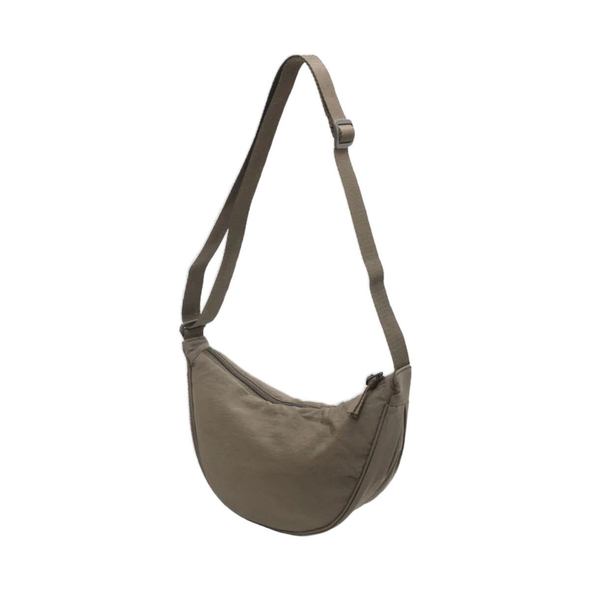 Maya Nylon Half-Moon Crossbody Bag - Laluva