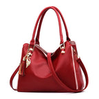 Mia Tassel Satchel Handbag - Laluva