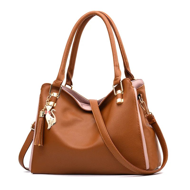 Mia Tassel Satchel Handbag - Laluva