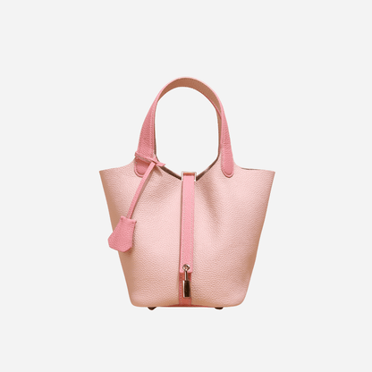 Picolle Two Tone Bag Light Pink - Laluva