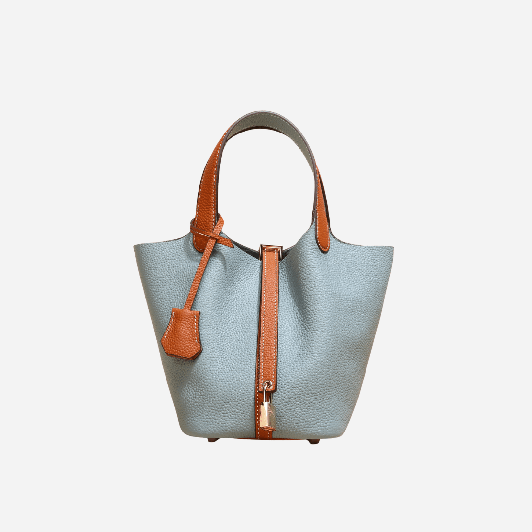 Picolle Two Tone Bag Sky Tan - Laluva