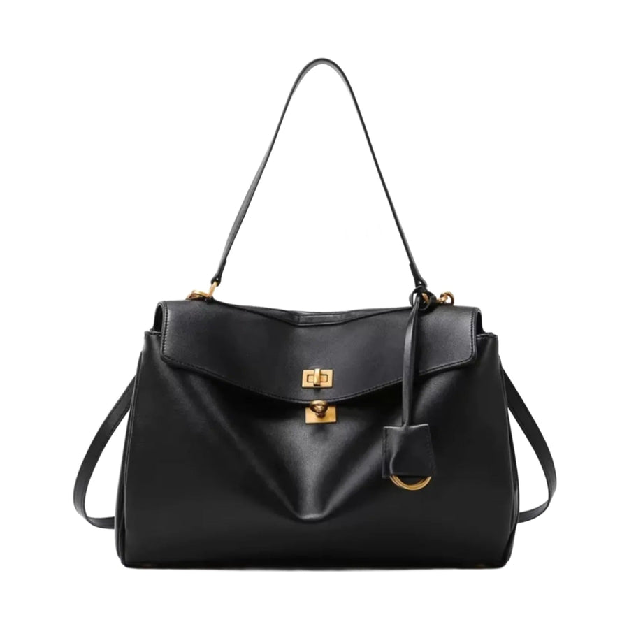 Rosalie Turn-Lock Vintage Shoulder Bag