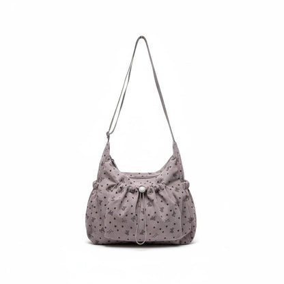 Stella Crossbody Bag Corduroy Grey - Laluva