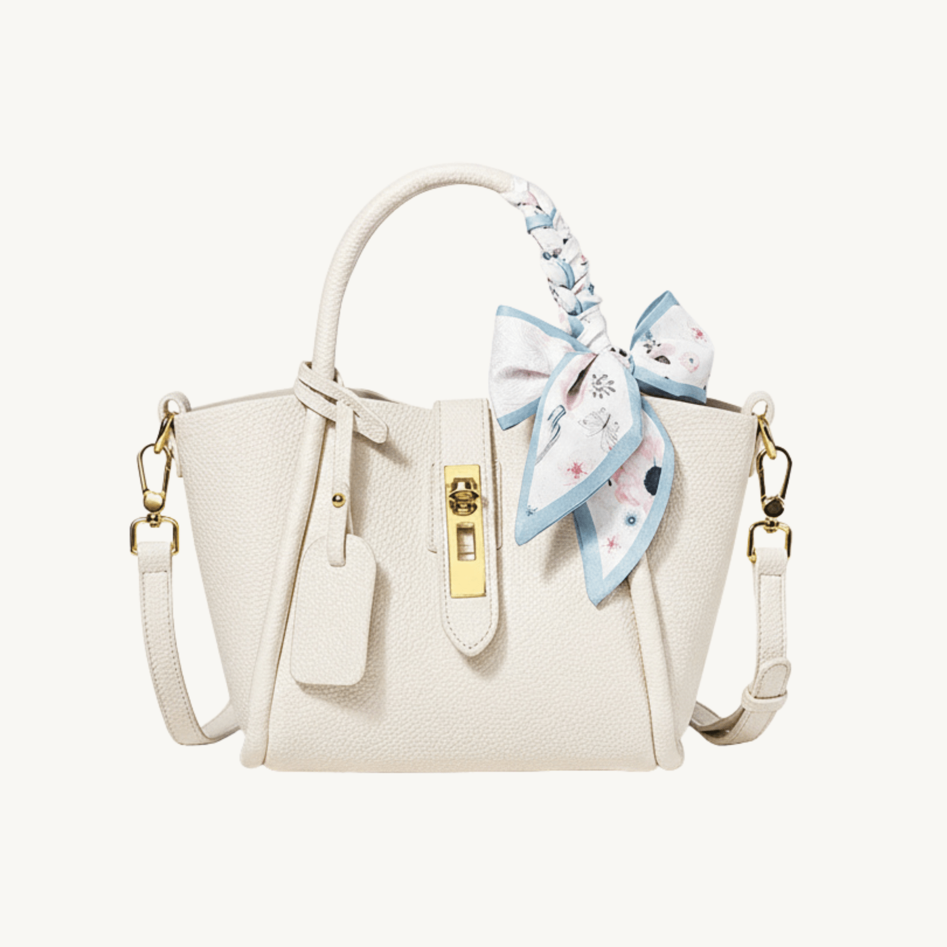 Vera Crossbody Bag White - Laluva
