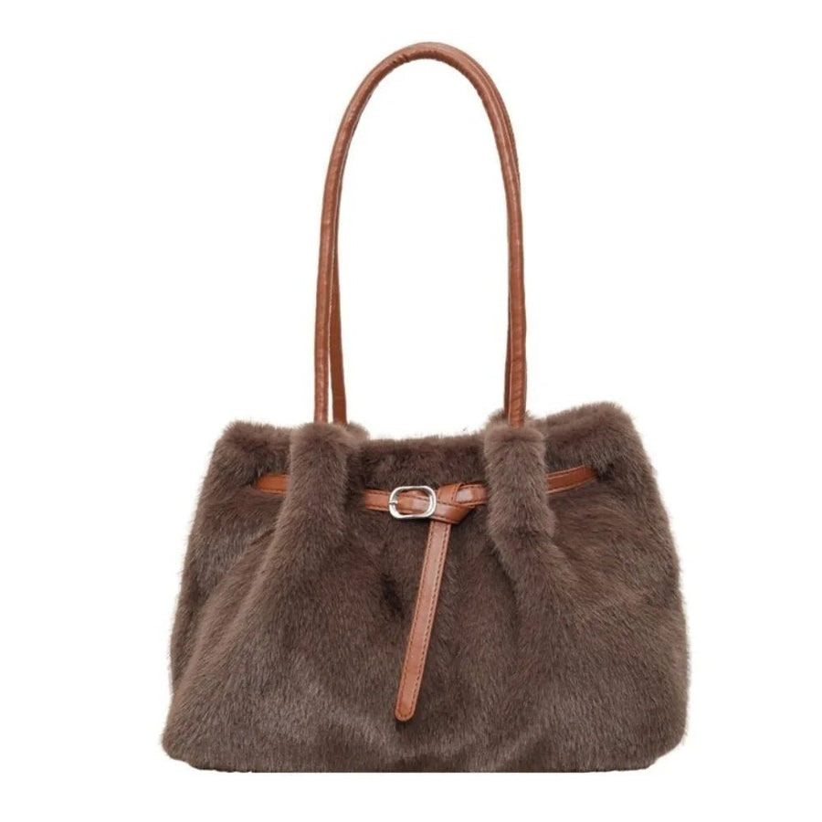 Wren Faux Fur Tote Bag