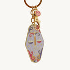 Zodiac Sign Bag Charm Libra - Laluva