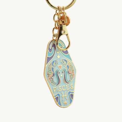 Zodiac Sign Bag Charm Pisces - Laluva