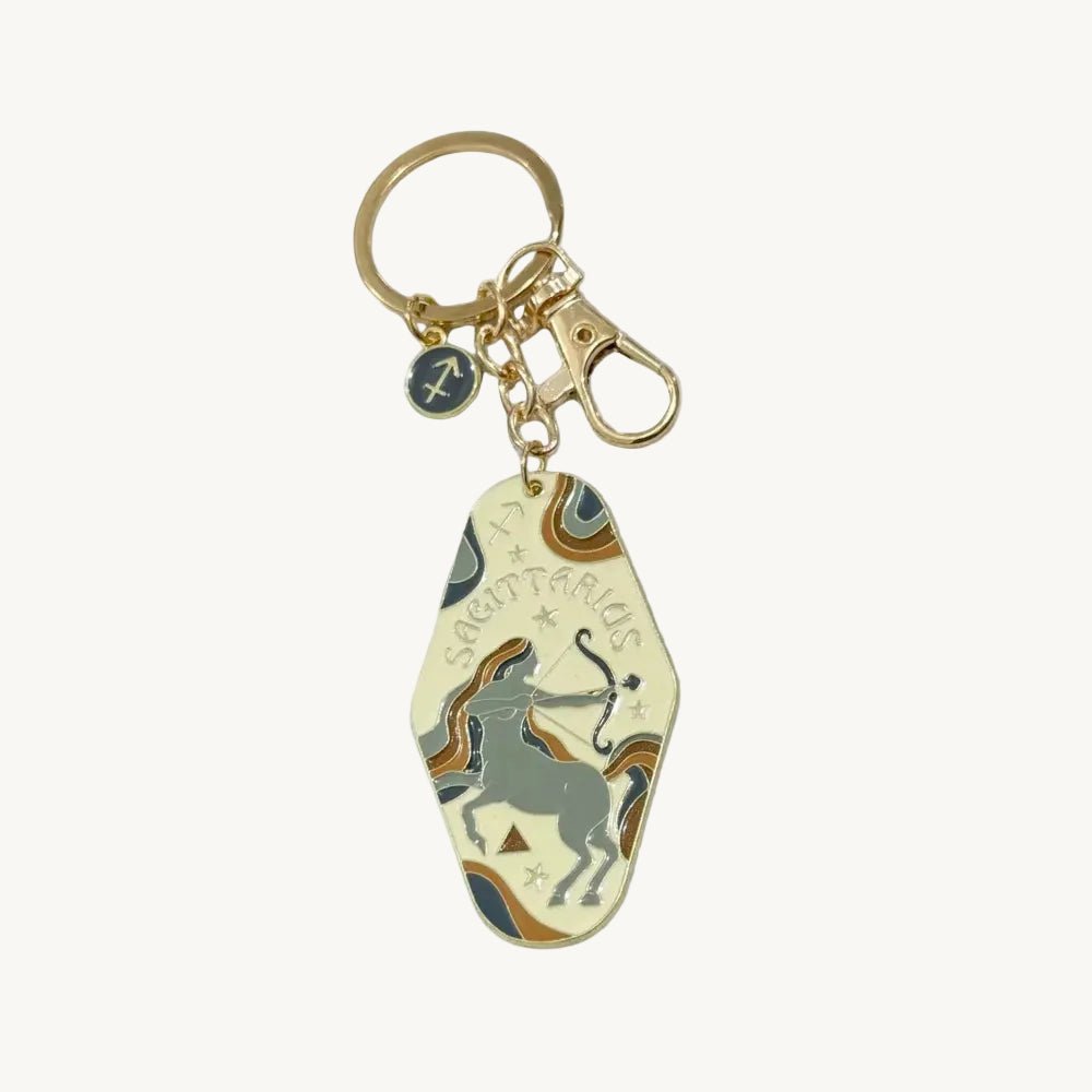 Zodiac Sign Bag Charm Sagittarius - Laluva