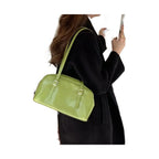 Zoe Buckle-Strap Pillow Shoulder Bag - Laluva